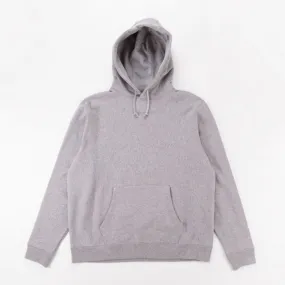 LONG SLEEVE POP OVER HOODIE GREY MARL