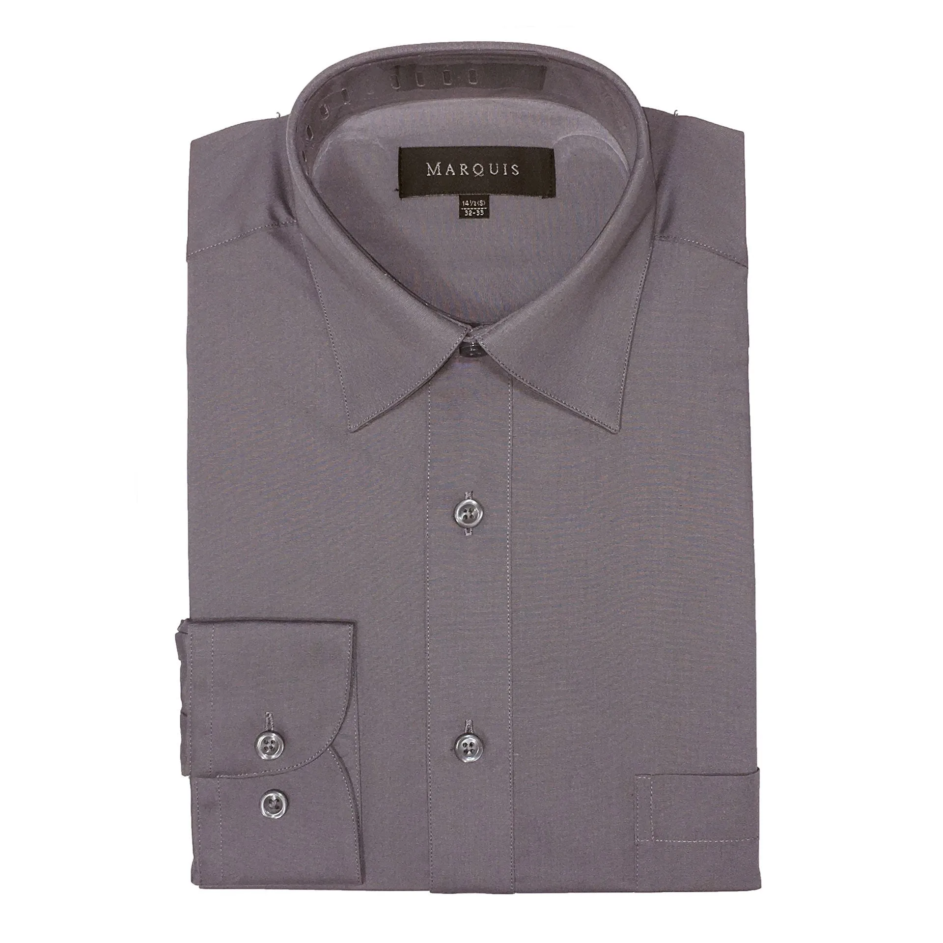 Marquis Modern Fit Dress Shirt - Charcoal