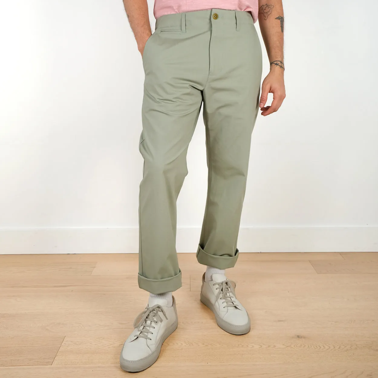 Mint Ripstop Camp Pant