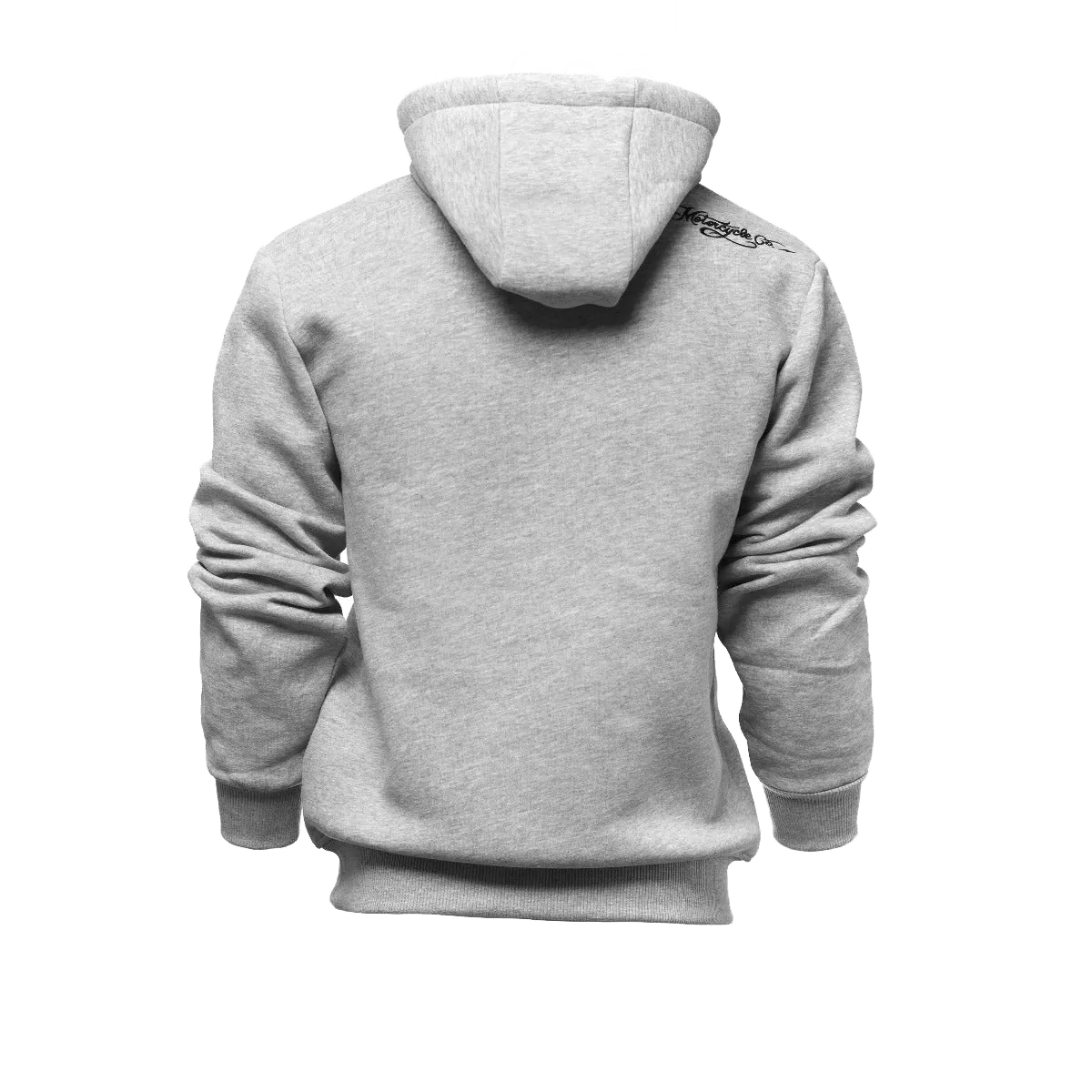 Motorcycle Co. Hoody - Grey Melange