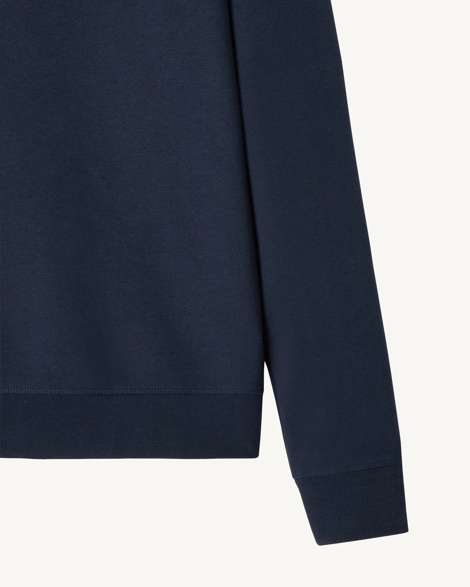 Navy Braga 2.0 organic cotton sweatshirt