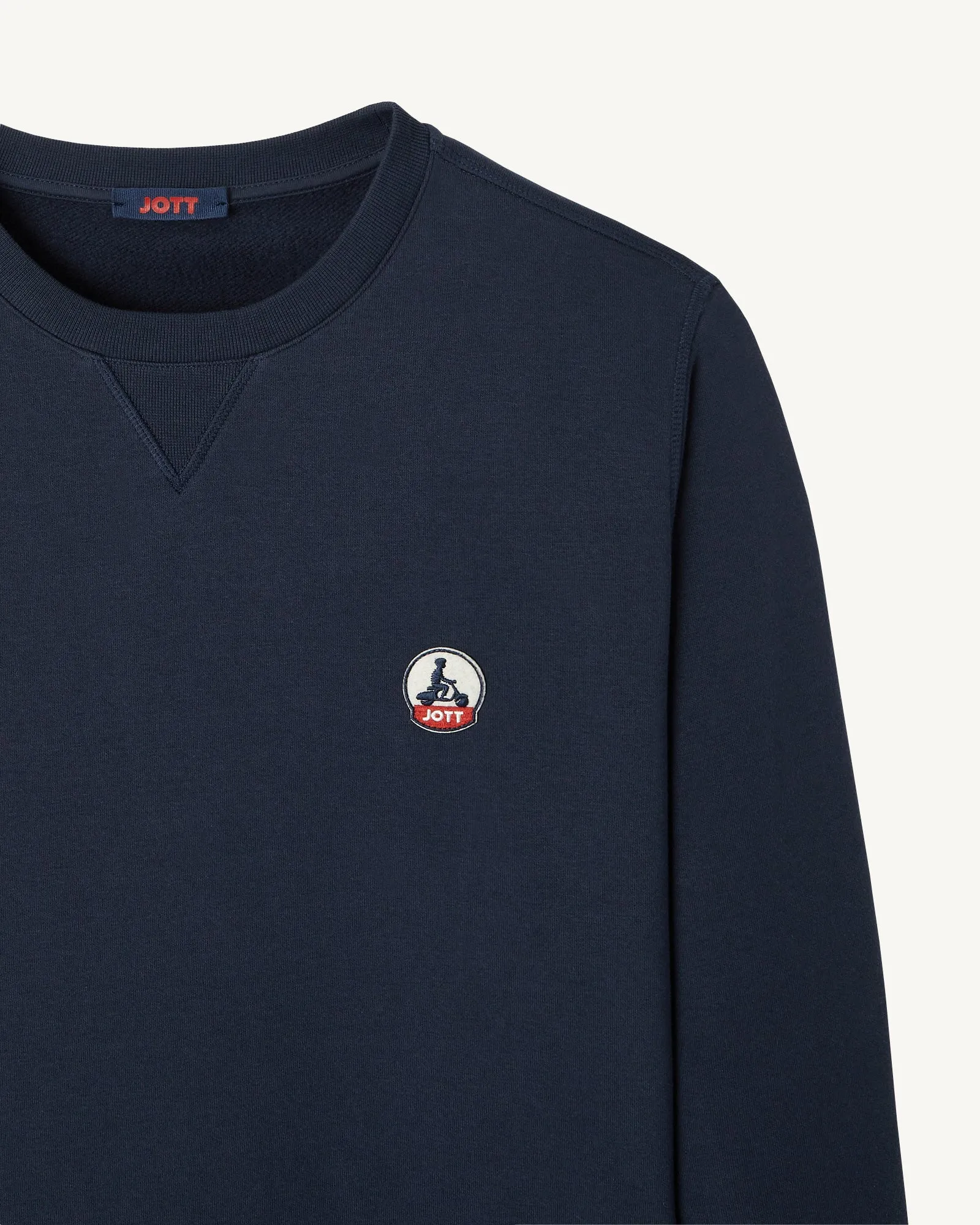 Navy Braga 2.0 organic cotton sweatshirt