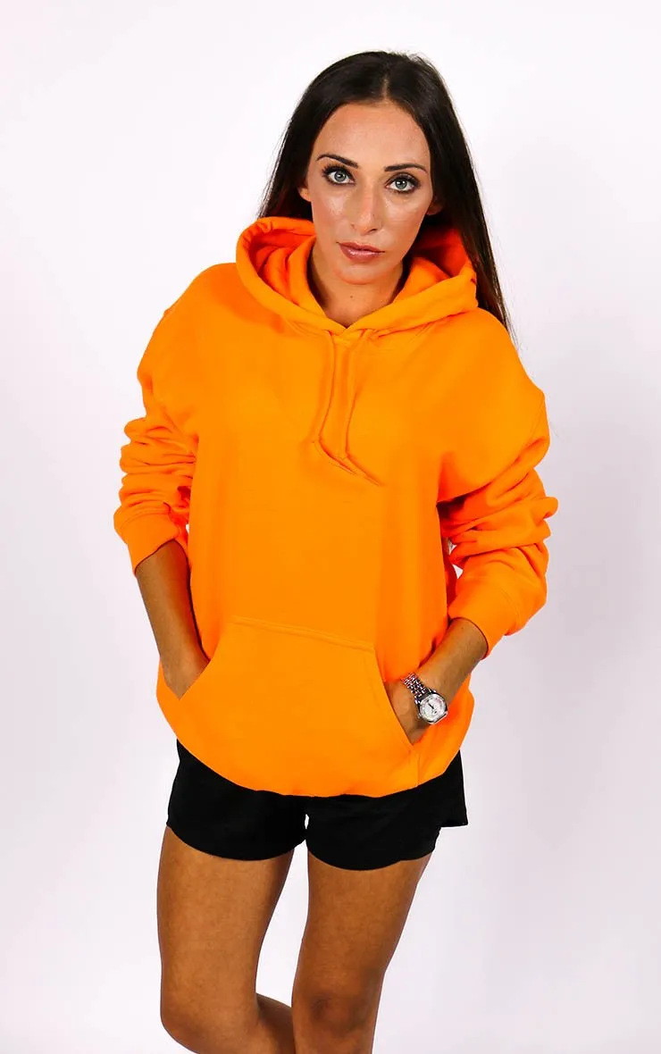 Neon Orange Festival Hoodie