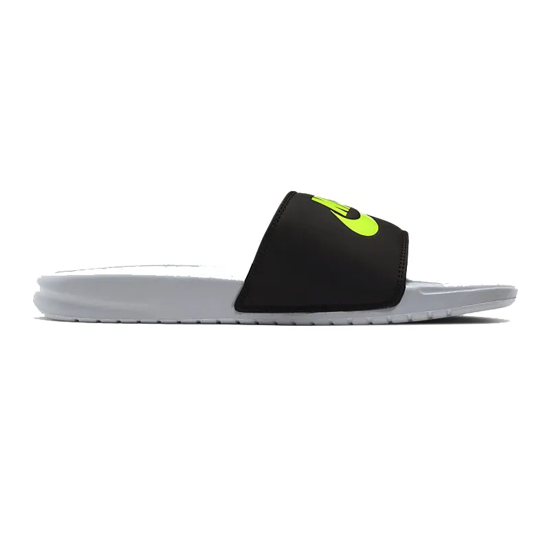 Nike Benassi JDI Slide WolfGrey/VoltBlack