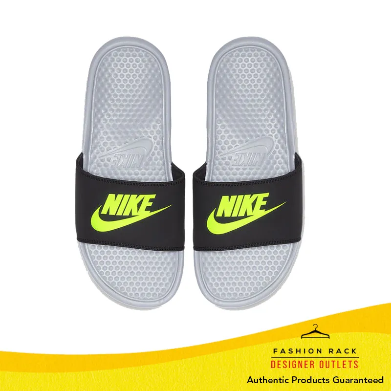 Nike Benassi JDI Slide WolfGrey/VoltBlack