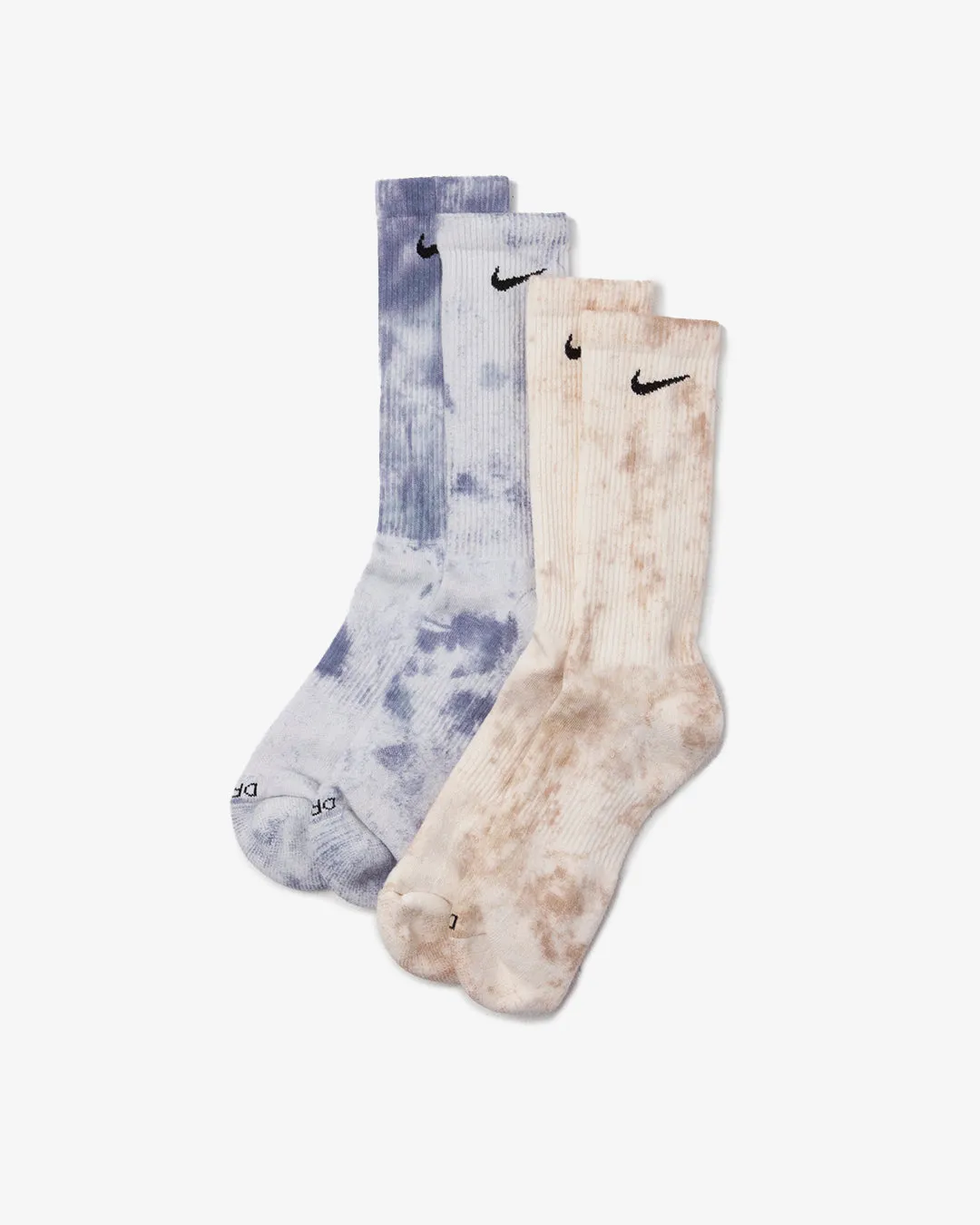 Nike Everyday Plus Cushioned Crew Socks Beige/Grey