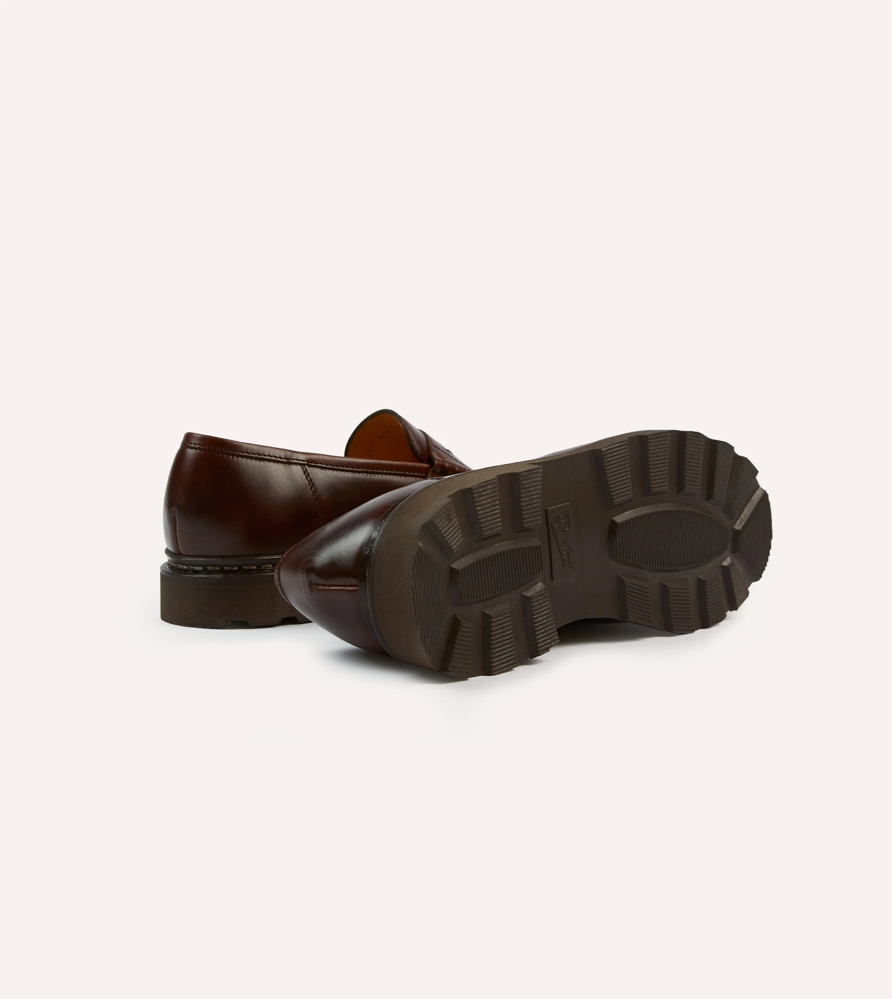 Paraboot Reims Brown Leather Loafer