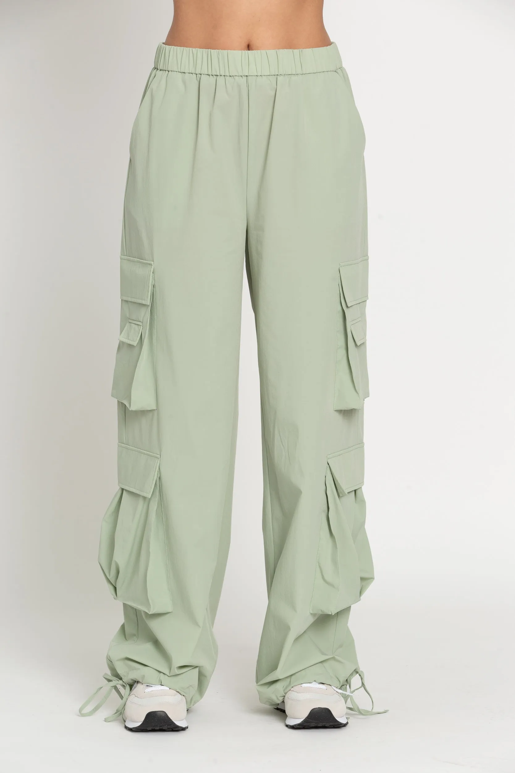 Pistachio Parachute Pants