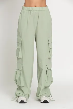 Pistachio Parachute Pants