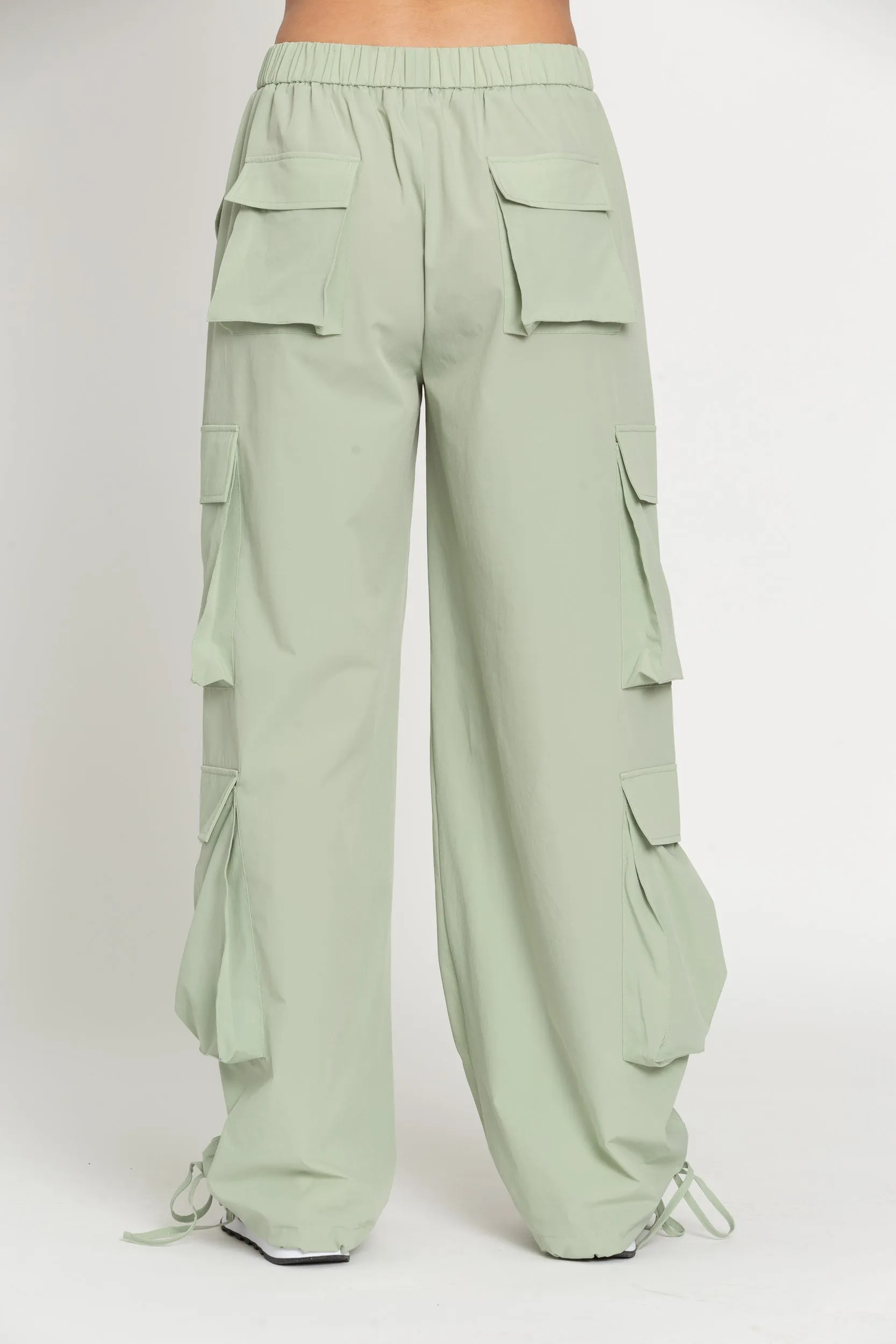 Pistachio Parachute Pants