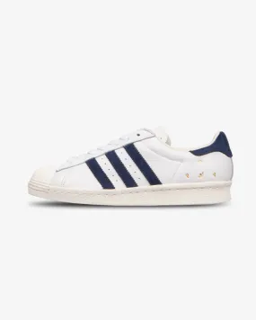 Pop Trading Company x adidas Superstar ADV White/Navy