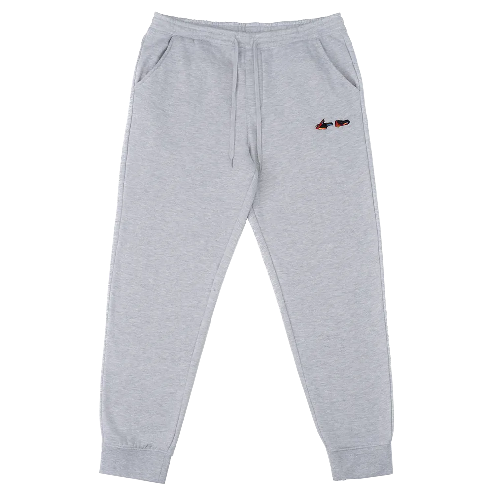 RTJ4 EMBROIDERED JOGGERS