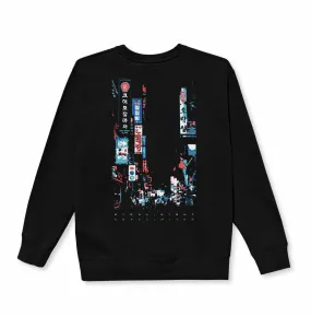 SEOUL NIGHT CREWNECK (BLACK)