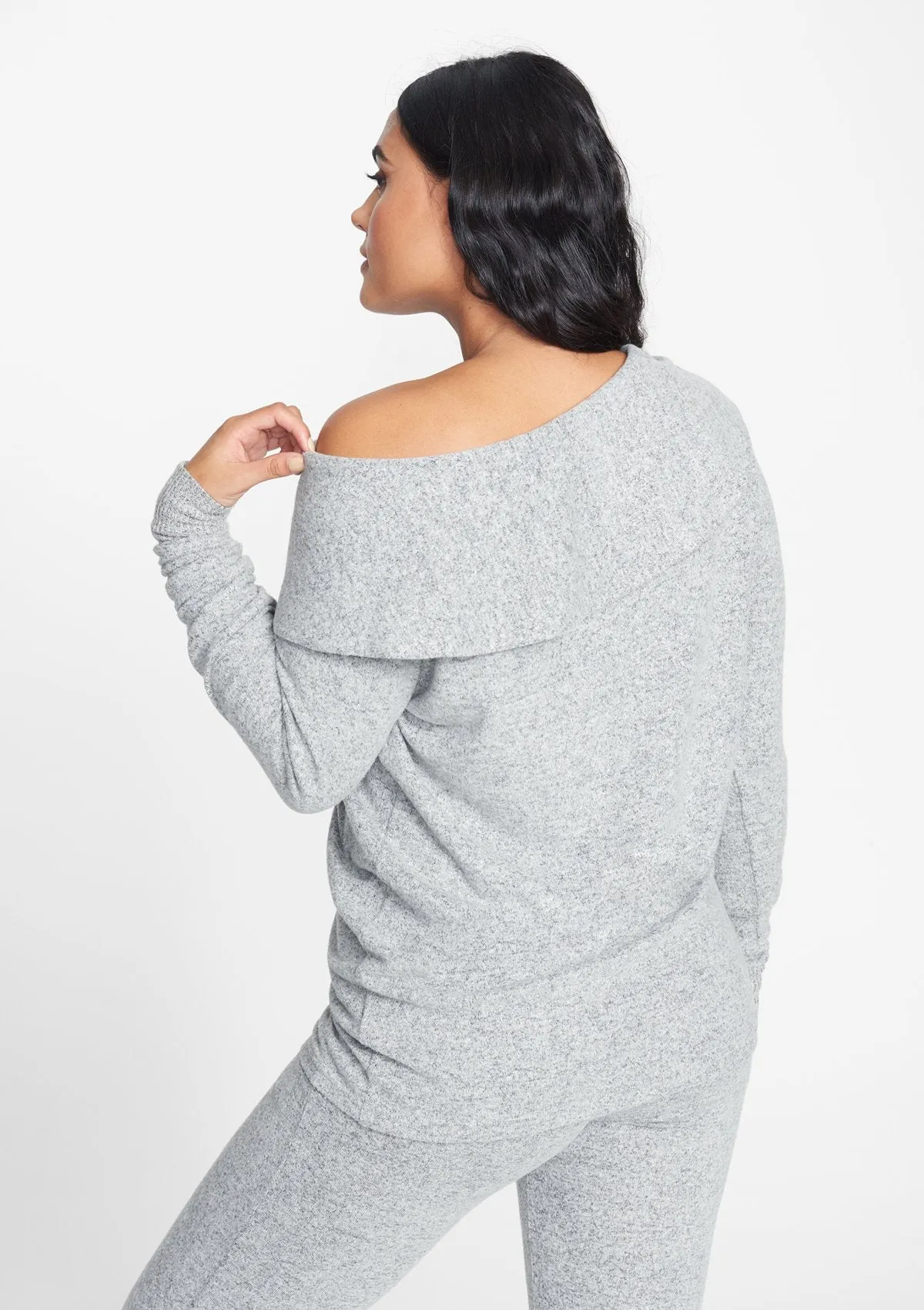 Tall Super Soft Cowl Neck Pullover