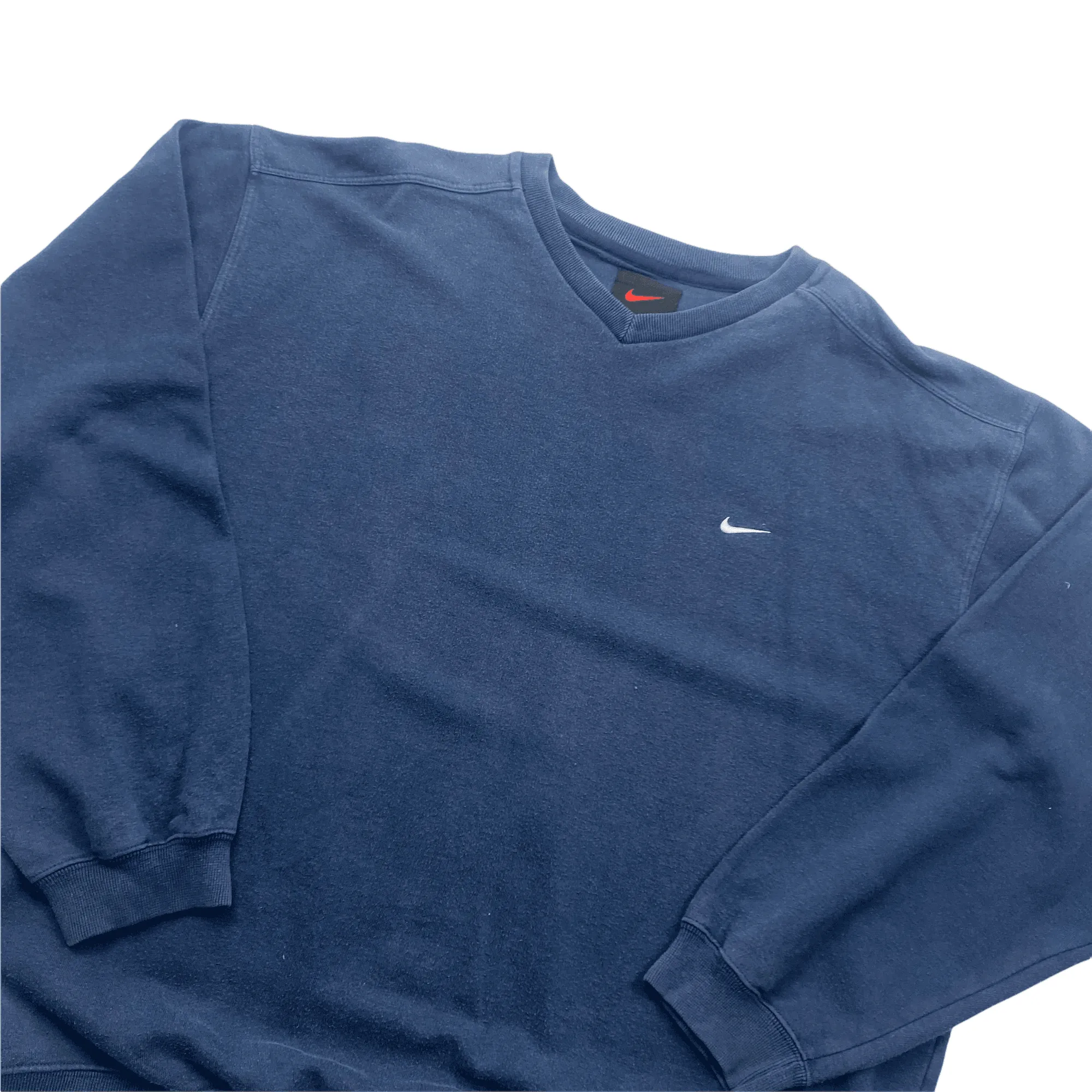 Vintage 90s Navy Blue Nike Sweatshirt - Extra Large