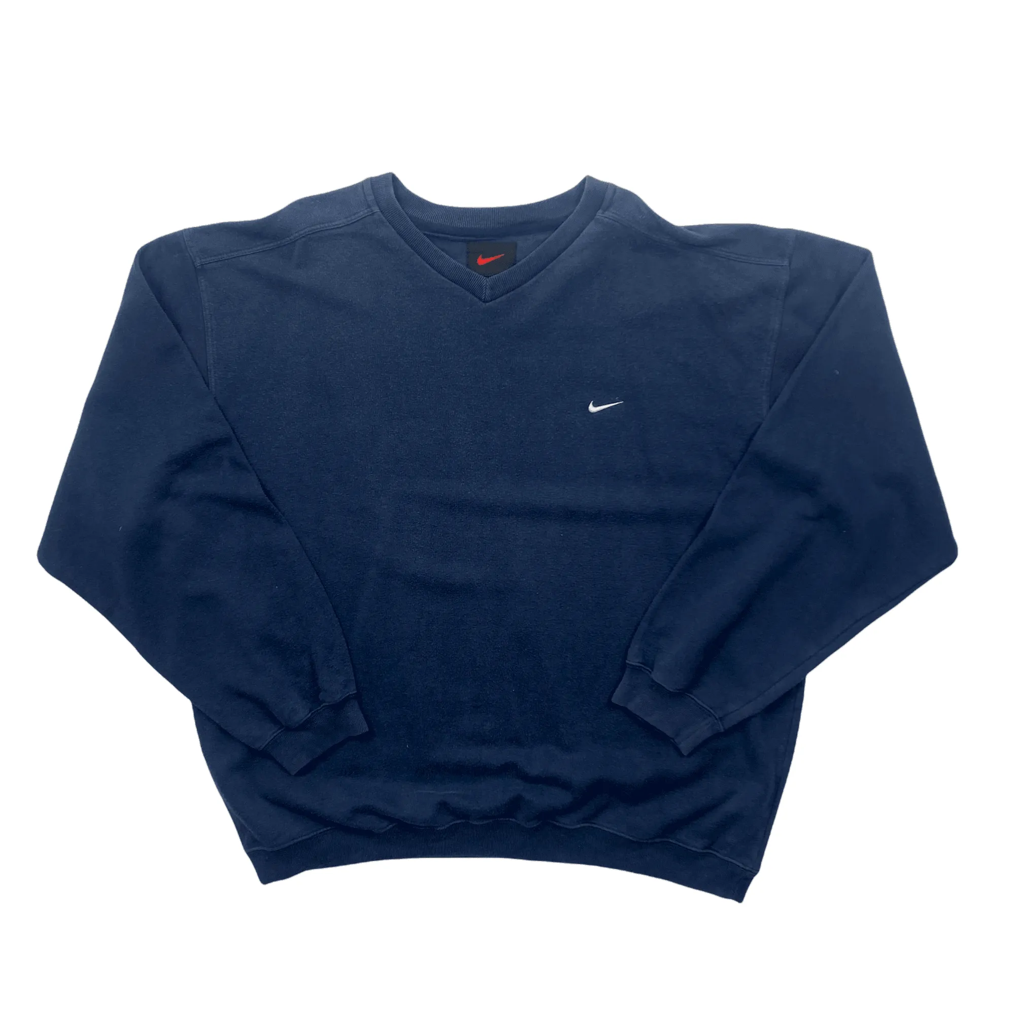 Vintage 90s Navy Blue Nike Sweatshirt - Extra Large