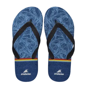 Watamu Pluma Slippers - Blue